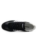 DSQUARED2 MEN'S BOXER SNEAKERS NAPPA SUEDE NYLON LAMINATED CRAFT - Image 4