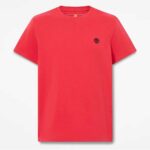 TIMBERLAND DUNSTAN RIVER SHORT SLEEVE TEE SLIM FIT YOLK AMERICAN BEAUTY - Image 2