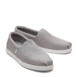 TOMS MEN RECYCLED COTTON DRIZZLE GREY