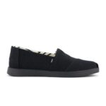 TOMS WOMEN'S CANVAS ALPLUS BLACK - Image 3