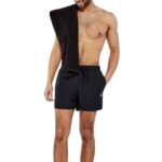 HUGO MEN'S SET SWIMSUIT BACKPACK TOWEL BLACK
