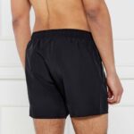 HUGO MEN'S SET SWIMSUIT BACKPACK TOWEL BLACK - Image 3