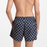 HUGO MEN'S SWIMSUIT SHORTS NAVY BLUE - Image 2