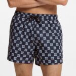 HUGO MEN'S SWIMSUIT SHORTS NAVY BLUE