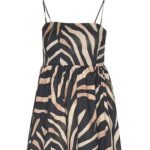 HUGO WOMAN DRESS KUMARE BROWN-BLACK - Image 2