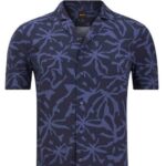 BOSS MEN'S RAYER_M SHORT SLEEVE SHIRT IN REGULAR FIT DARK BLUE - Image 4