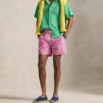 POLO RALPH LAUREN 14.5-CM TRAVELLER SWIMMING TRUNK PINK - Image 2