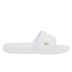 LACOSTE WOMEN'S SLIDES WHITE