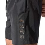 KARL LAGERFELD MEN'S  MED BOARDSHORT BLACK - Image 2