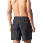 KARL LAGERFELD MEN'S  MED BOARDSHORT BLACK - Image 4