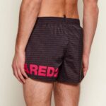 DSQUARED2 MEN'S BOXER MIDI SWIM BLACK - Image 2