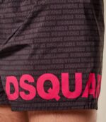 DSQUARED2 MEN'S BOXER MIDI SWIM BLACK - Image 3