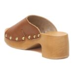 SCHOOL WOMEN'S PESCURA WAVE LEATHER FULL GRAIN COGNAC - Image 4