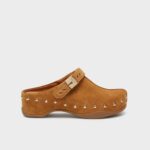 SCHOOL WOMEN'S CLOGS PESCURA PHOEBE COGNAC