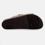 SCHOLL MEN'S JULIEN LEATHERS SUEDE SLIPPER DARK BEIGE - Image 4