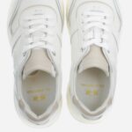 LA MARTINA MEN'S ESSENTIAL RUNNER SNEAKERS OPTIC WHITE - Image 4