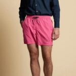 LA MARTINA REGULAR FIT MEN'S SWIM FANDANGO PINK