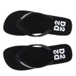 DSQUARED2 MEN'S FLIP FLOPS BLACK